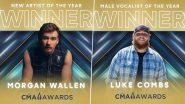 2020 CMA Awards: From Morgan Wallen to Luke Combs, Here's the Complete List of Winners