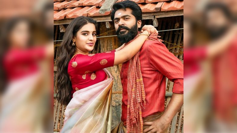 Eeswaran: Nidhhi Agerwal’s First Look With Silambarasan Surfaces Online!