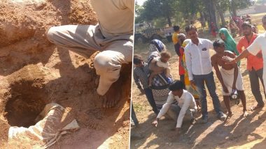 Madhya Pradesh: Three-Year-Old Prahlad Falls Into Open Borewell in Niwari, Indian Army Joins Rescue Operation