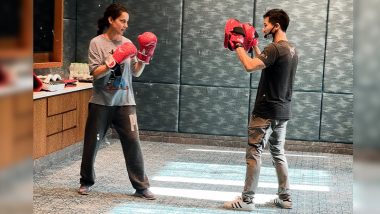 Kangana Ranaut Is Filming for Thalaivi and Simultaneously Undertaking Action Rehearsals for Dhakaad (See Pics)