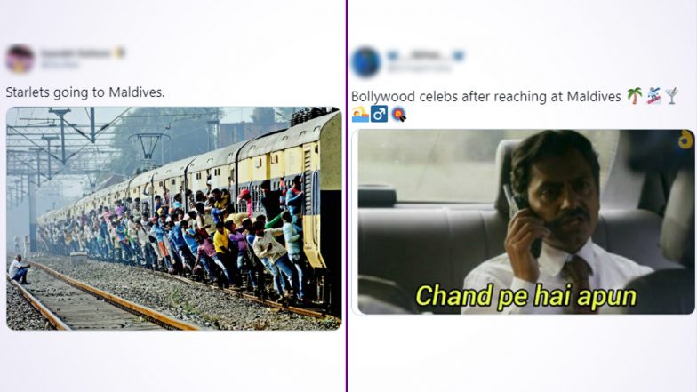 Tara Sutaria, Rakul Preet Singh & More Bollywood Celebs Head to Maldives for Vacation, Meanwhile Netizens Take to Twitter to Crack Funny Memes and Jokes, Because, Why Not!