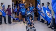 Kieron Pollard Arrives for MI vs DC IPL 2020 Final With His Family (View Pic)