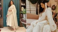Anushka Sharma Flaunts Pregnancy Glow in a Beautiful White Ensemble (See Pics)