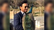 Irrfan Khan&rsquo;s Son Babil Shares Father&rsquo;s Unseen Pic with a Peacock, Says &lsquo;I Still Feel like You&rsquo;ve Gone for a Long Shoot&rsquo;