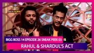 Bigg Boss 14 Episode 26 Sneak Peek 03 | Nov 6 2020: Rahul & Shardul's Entertaining Act
