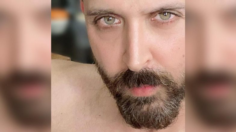 Hrithik Roshan Is Ready to Say Goodbye to His Beard, Shares a Last Look on Social Media (View Pic)