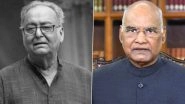 Soumitra Chatterjee No More: President Ram Nath Kovind Condoles the Death of Veteran Actor, Says 'Indian Cinema Has Lost One of Its Legends'
