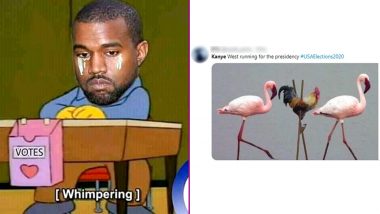 Kanye West Funny Memes and Jokes Trend on Social Media as People Wait for 2020 US Election Results & Wonder About Rapper's 60k Votes Against Joe Biden & Donald Trump