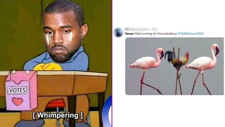 Kanye West Funny Memes and Jokes Trend on Social Media as People Wait for 2020 US Election Results &amp; Wonder About Rapper's 60k Votes Against Joe Biden &amp; Donald Trump