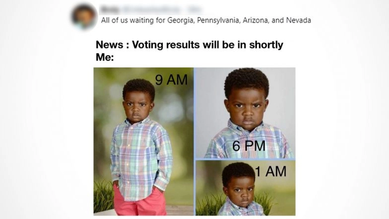 US Presidential Election 2020 Funny Memes Go Viral As Nevada Takes Way Too Long to Count the Votes