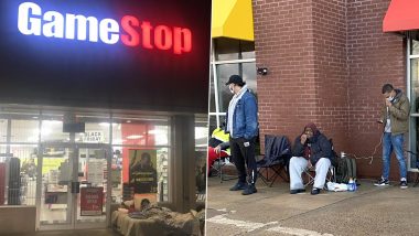 Black Friday 2020 Deals on Video Games: Shoppers Spent Hours in Long Queues, Camping Outside GameStop to Buy PlayStation 5 and Xbox Series! Pics & Videos of Gamers Go Viral