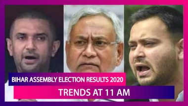 Bihar Assembly Election Results 2020 Trends At 11 AM: BJP Single-Largest Party, NDA Past Half-Way Mark