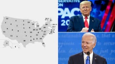 Electoral College Map 2020 Projection: Donald Trump or Joe Biden? State-Wise Prediction of US Election Results by '538 Polls'