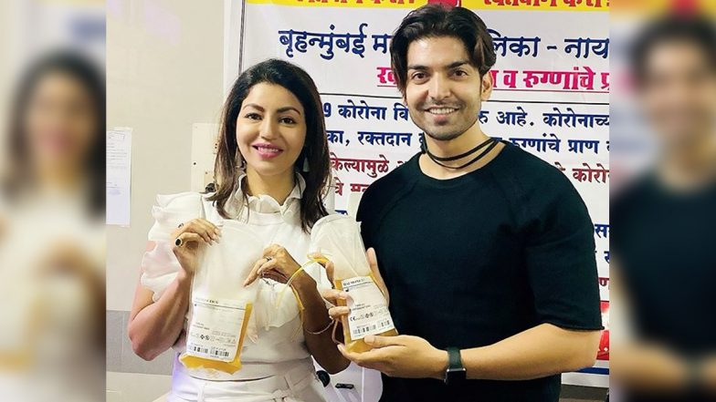 Gurmeet Choudhary and Wife Debina Bonnerjee Donated Plasma for the Treatment of COVID-19 Patients