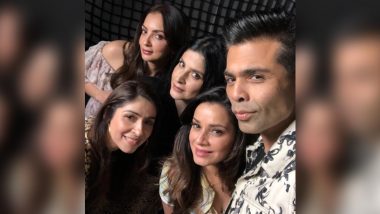 Karan Johar Strikes Pose with Bollywood Wives as Filmmaker's New Web Show Premieres on Netflix (See Pic)