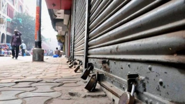 Bharat Bandh: Odisha Trader Association Extends Support to Shutdown, Shops and Business Establishments Remain Closed for 12 Hours