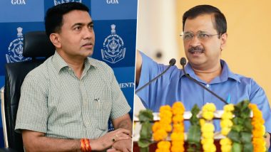 Goa CM Pramod Sawant Accuses Arvind Kejriwal of Creating Centre Vs State Issues