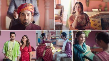 Alia Bhatt and Ayushmann Khurrana's Fresh Pairing Breaking Norms in This Ad Film Is Adorable Max (Watch Video)