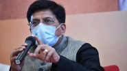 Oxygen Shortage in Delhi: Second Oxygen Express to Carry Oxygen for National Capital from West Bengal's Durgapur, Says Railway Minister Piyush Goyal