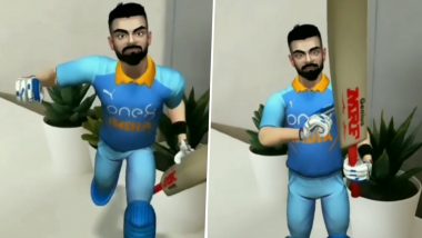 Virat Kohli 3D AR Filter Will Enable Fans to Recreate Indian Captain’s Memorable Celebration and Share on Instagram, Facebook
