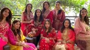 Karwa Chauth 2020: Varun Dhawan's Girlfriend, Natasha Dalal Celebrates the Festival with Maheep Kapoor, Sunita Kapoor and Others (View Pic)