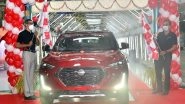 Nissan Magnite Sub-Compact SUV First Model Rolled Out from Oragadam Plant