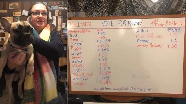 Wilbur Beast, French Bulldog, Elected as Mayor of Rabbit Hash in Kentucky