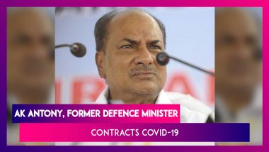AK Antony, Former Defence Minister Contracts COVID-19, The Senior Congress Leader & His Wife Elizabeth Antony Admitted To Hospital