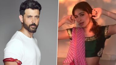 Hrithik Roshan Shares a Video of Cousin Pashmina Roshan Dancing on a Deepika Padukone Song to Wish Her on Birthday (Watch)