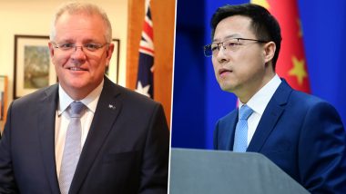 Chinese Official Shares Picture Allegedly Showing Australian Soldier Holding Knife to Throat of Afghan Child, Australia PM Scott Morrison Seeks Apology From China