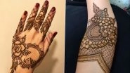 Quick Mehndi Designs for Diwali 2020: Latest Arabic, Pakistani, Indian & Rajasthani Henna Pattern Images & Tutorial Videos That Will Put You in the Festive Mood