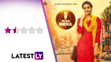 Miss India Movie Review: Keerthy Suresh’s Netflix Film Brews an Uninspiring Tale From a Bland Recipe!