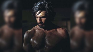 Ranveer Singh’s Monday Motivation Is to Sweat It Out in the Gym, Actor’s Chiseled Body Sets Serious Fitness Goals (See Pic)