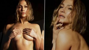 Nude Jennifer Lopez Teases New Song ‘In the Morning’ on Instagram in a Super HOT Video amid Accusations of Copying Beyoncé at the AMAs