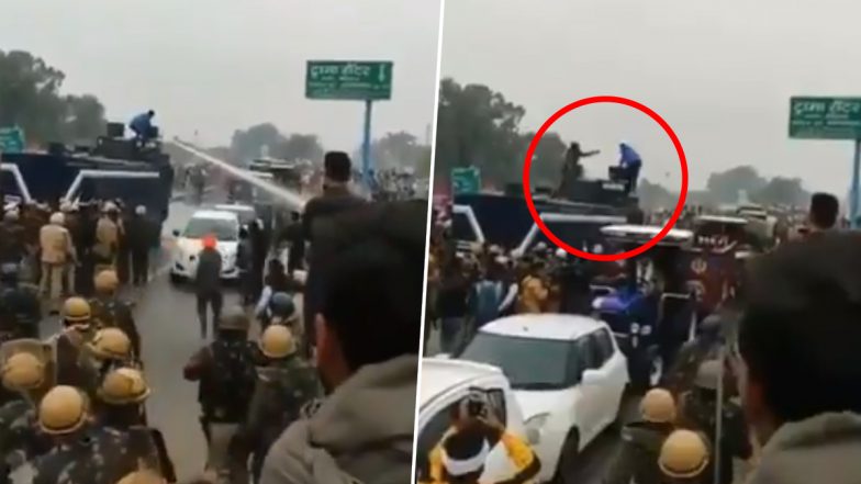 Farmers' Protest: Navdeep Singh, Who Turned Off Water Cannon, Charged With Attempt To Murder