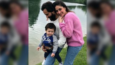 Tired of the Paps, Taimur Ali Khan Shouts ‘No Photos’ As He Takes a Stroll With Kareena Kapoor Khan and Saif Ali Khan (Watch Video)