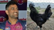 MS Dhoni Cancels Order for &lsquo;Kadaknath&rsquo; Chickens Amid Bird Flu Crisis in Madhya Pradesh, Says Report