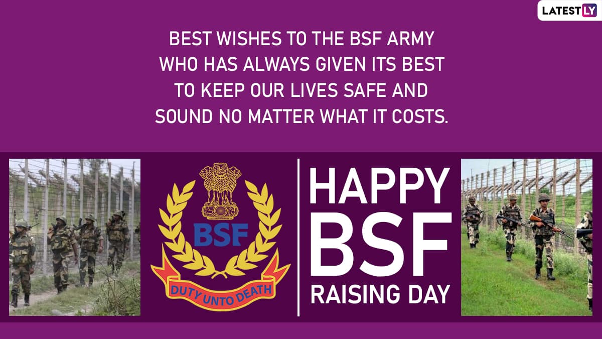 BSF Raising Day 2020 Here Are Quotes, HD Images and Messages on 56th