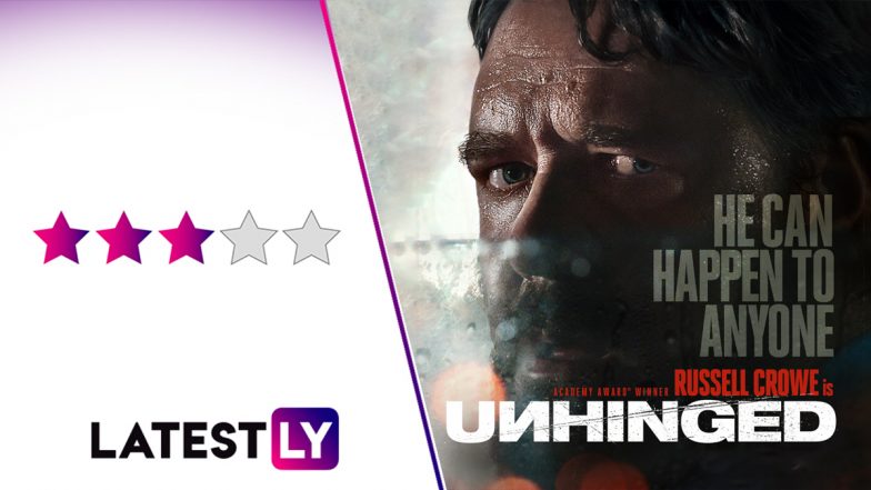 Unhinged Movie Review: Russell Crowe’s Deranged Performance Makes This Gripping but Problematic Thriller Worth a Watch (LatestLY Exclusive)