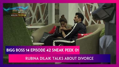 Bigg Boss 14 Episode 42 Sneak Peek 01 | 30 Nov 2020: Rubina Dilaik Talks About Divorce With Abhinav