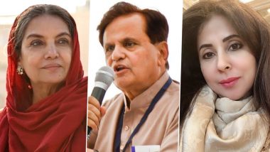 Ahmed Patel No More: Shabana Azmi, Urmila Matondkar, Madhur Bhandarkar Condole the Demise of Congress Stalwart