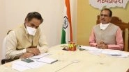 'Cow Cabinet' in Madhya Pradesh Holds its First Meeting on Gopashtami 2020; CM Shivraj Singh Chauhan Attends Meeting Via Video Conferencing