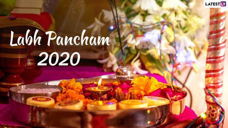 Labh Pancham 2020 Images, Gujarati Greetings & HD Wallpapers for Free Download Online: Wish Happy Gyan Panchami With WhatsApp Stickers and Messages