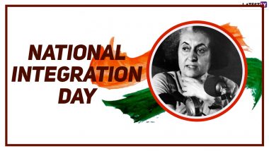 National Integration Day 2020 Images & HD Wallpapers For Free Download: Celebrate Indira Gandhi's 103rd Birth Anniversary With These Photos and WhatsApp Messages