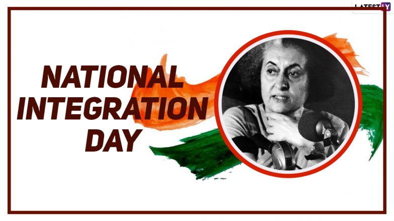 National Integration Day 2020 Images & HD Wallpapers For Free Download: Celebrate Indira Gandhi's 103rd Birth Anniversary With These Photos and WhatsApp Messages