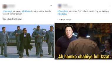 Elon Musk Becomes World’s Second-Richest Person & Twitterati Can’t Keep Calm! Netizens Post Funny Memes and Jokes to Congratulate Tesla CEO As He Overtakes Bill Gates in the Richest People List