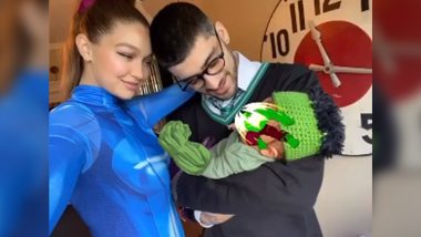 Gigi Hadid and Zayn Malik Introduce their Baby Girl To The World on Halloween 2020 and She's Dressed As Hulk (View Picture)