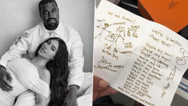 Kim Kardashian Shares 30th Birthday Card from Kanye West That Inspired the Singer’s Music Album ‘My Beautiful Dark Twisted Fantasy’ (View Post)