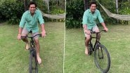 Sachin Tendulkar Shares Picture While Riding Bicycle, Gives Valuable Message Using Cricket Analogy