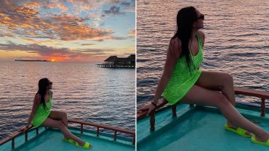 Sonakshi Sinha Shares Mesmerising Sunset Picture from Maldives Vacation